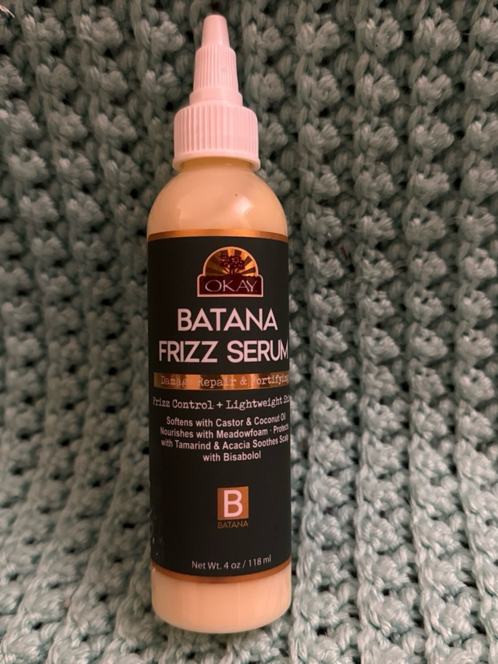 Batana Frizz Serum – Pink Lightweight Hair Treatment
